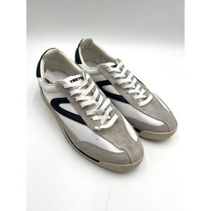 Tretorn Rawlins Retro Womens Casual Shoes White Navy US Size 7.5